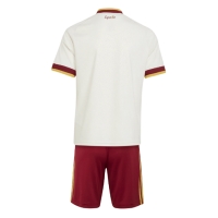 Camiseta España Segunda Equipación Replica Mundial 2026 para niños mangas cortas (+ Pantalones cortos)